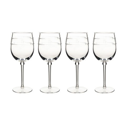 Isabella Acrylic Wine GlassSet/4