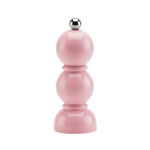 Mini Bobin Pembe Akrilik Tuz ve Karabiber Öğütücü