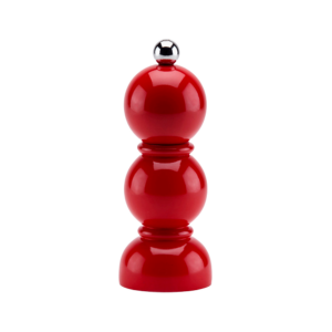 Mini Bobbin Kırmızı Tuz ve Karabiber Değirmeni