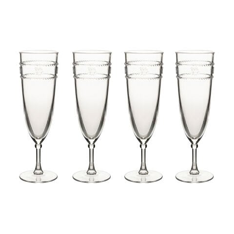 Isabella Acrylic Flute Set/4
