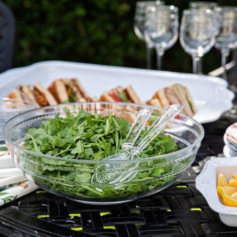 Isabella Acrylic Salad Server Set/2pc