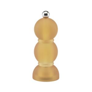 Bobin Mini Amber Buz Efektli Akrilik Tuz ve Karabiber Öğütücü