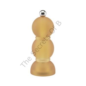 Bobin Mini Amber Buz Efektli Akrilik Tuz ve Karabiber Öğütücü