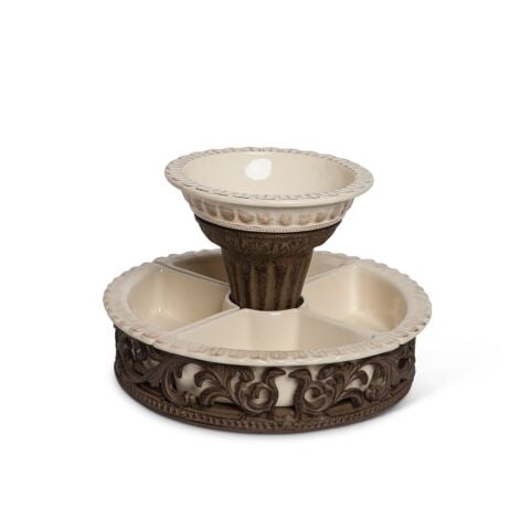 Acanthus Crudite Holder