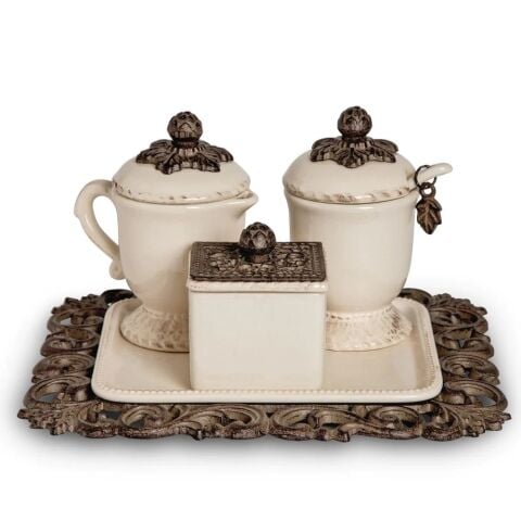 Acanthus Coffee Container Set