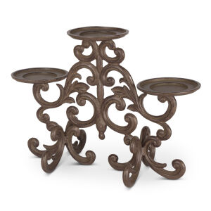 Acanthus 3 Light Candleho