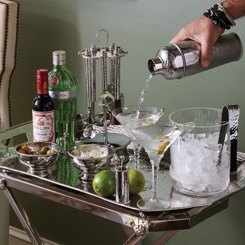 Graham Bar Tray and Stand