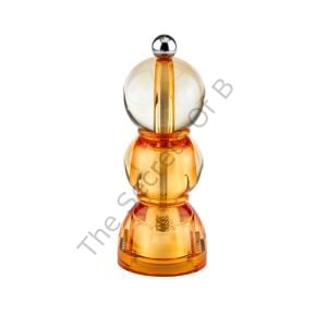 Bobin Mini Amber Buz Efektli Akrilik Tuz ve Karabiber Öğütücü