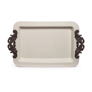 Acanthus Tray w/ Metal