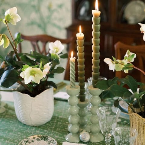 Bobbin Sage Candle Stick