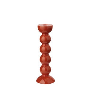 Bobbin Turuncu Dekoratif Şamdan