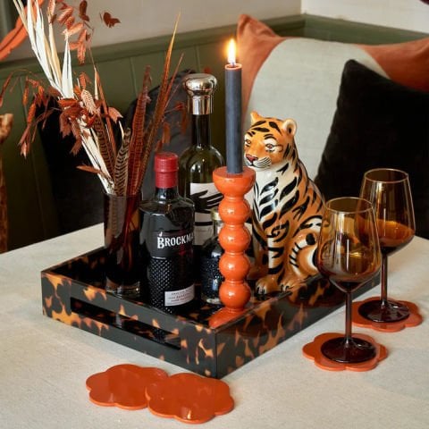 Bobbin Orange Candle Stick