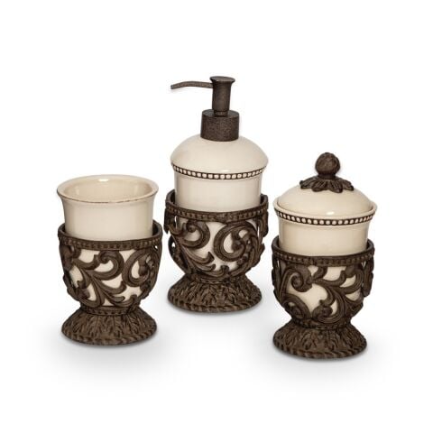 Acanthus Vanity Containers, 3