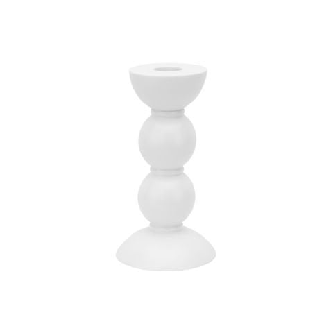 Bobbin White Candle Stick