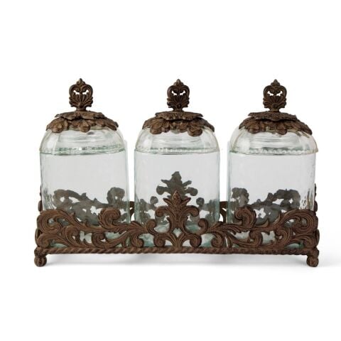 Provencial Triple Glass