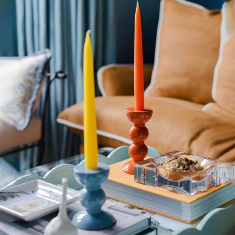 Bobbin Chambray Candle Stick
