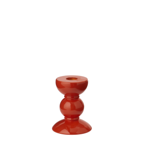 Bobbin Turuncu Dekoratif Şamdan