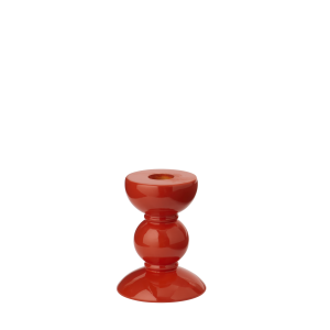Bobbin Turuncu Dekoratif Şamdan