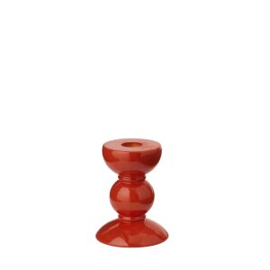 Bobbin Turuncu Dekoratif Şamdan