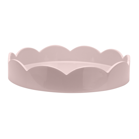 Scallop Tray Pale Pink