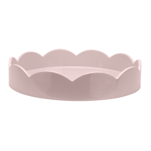 Scallop Tray Pale Pink