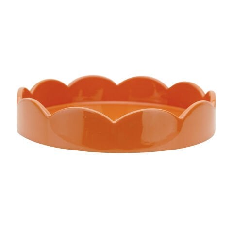 Scallop Tray Orange