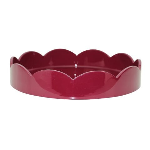 Scallop Tray Cherry