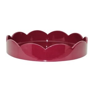 Scallop Tray Cherry