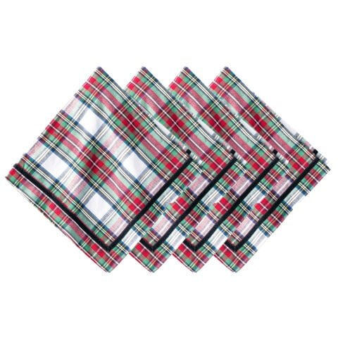 Stewart Tartan Napkin Set/4 - Multi