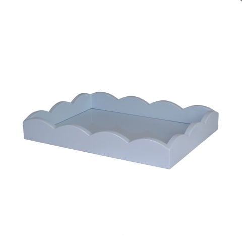 Scalloped Tray Denim