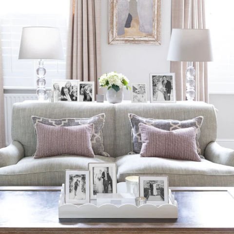 Scalloped Tray White