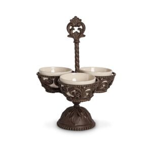 Acanthus Condiment Server, 3 B