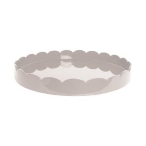 Scalloped Tray Cappuccino