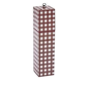 Gingham S&P  Grinder Cherry