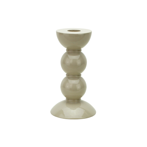 Slim Birthday Candles in White & Gold - 16 Candles Per Package