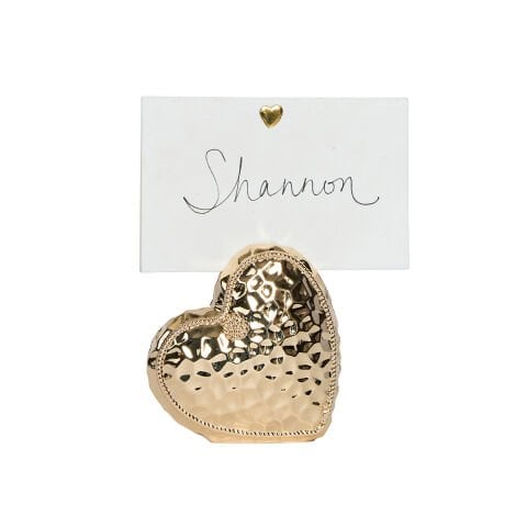 L'Amour Toujours Place Card Set/12 - Gold