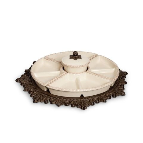 Acanthus Lazy Susan Crudi