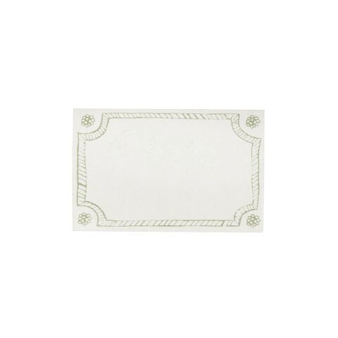 Berry & Thread Place Card Set/12 - Basil