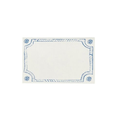 Berry & Thread Place Card Set/12 - Chambray
