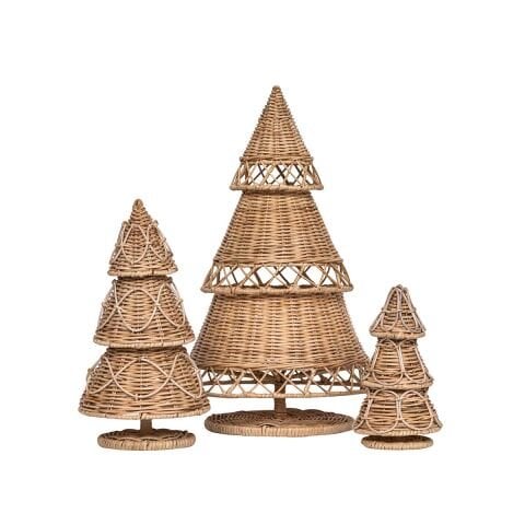 Provence Rattan 24'' Tree - Whitewash