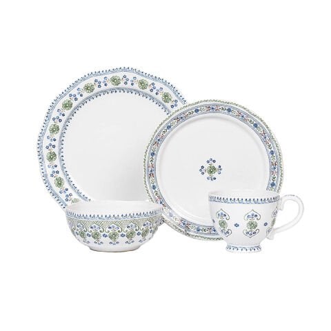 Villa Seville 4pc Place Setting - Chambray (SVL01/47, SVL02/47, SVL07/47, SVL06/47)