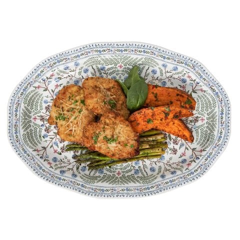 Villa Seville 17'' Platter - Chambray