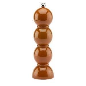 Nutmeg Bobbin Lacquer Salt or Pepper Mill