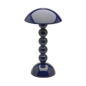 Navy Lacquer Rechargeable Bobbin LED Lamp