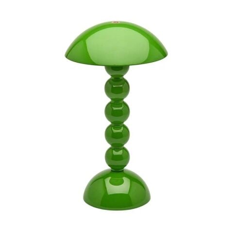 Leaf Green Lacquer Rechargeable Bobbin LED Lamp