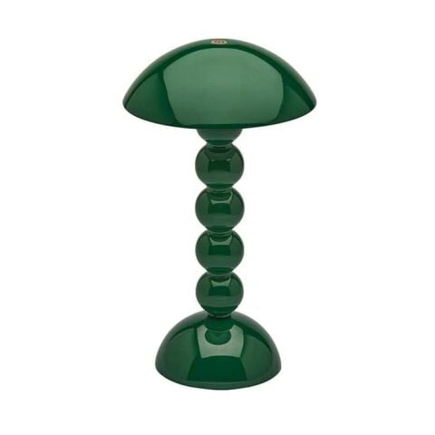 Racing Green Lacquer Rechargeable Bobbin LED Lamp