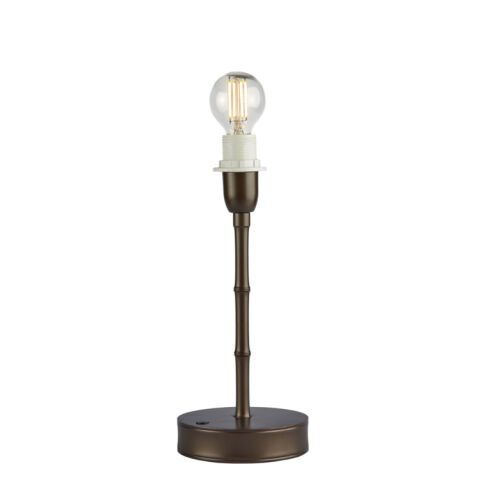 Bronze Bamboo Rechargeable Lamp Base - 25cm