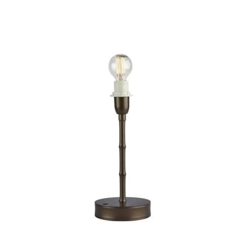 Bronze Bamboo Rechargeable Lamp Base - 25cm