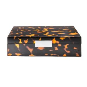 8x11 Büyük Tortoiseshell Dekoratif Kutu