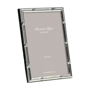 5x7 Bamboo Silver Frame